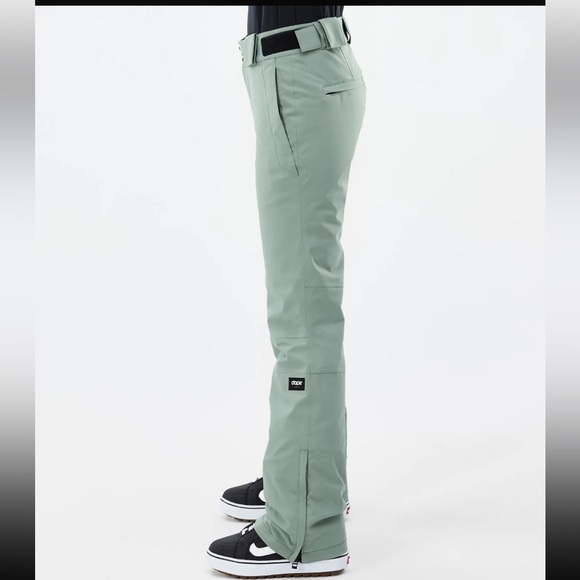 DOPE Con W Snowboard Pants Women Faded Green - Picture 2 of 5